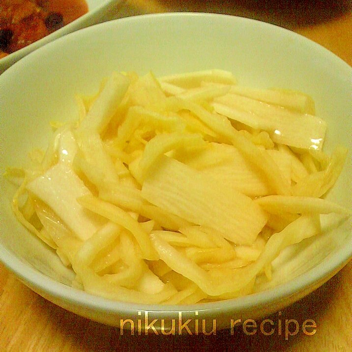 簡単おいしい 長芋とキャベツの酢めんつゆ和え レシピ 作り方 By Nikukiu 楽天レシピ 簡単おいしい 長芋とキャベツの酢めんつゆ和え レシピ 作り方 By Nikukiu 楽天レシピ
